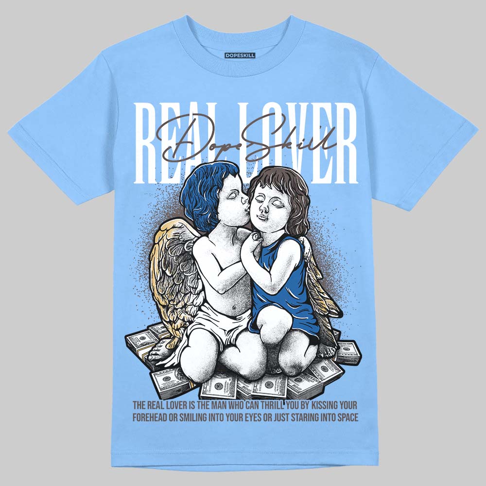 Handball Spezial Light Blue DopeSkill T-Shirt Real Lover Graphic