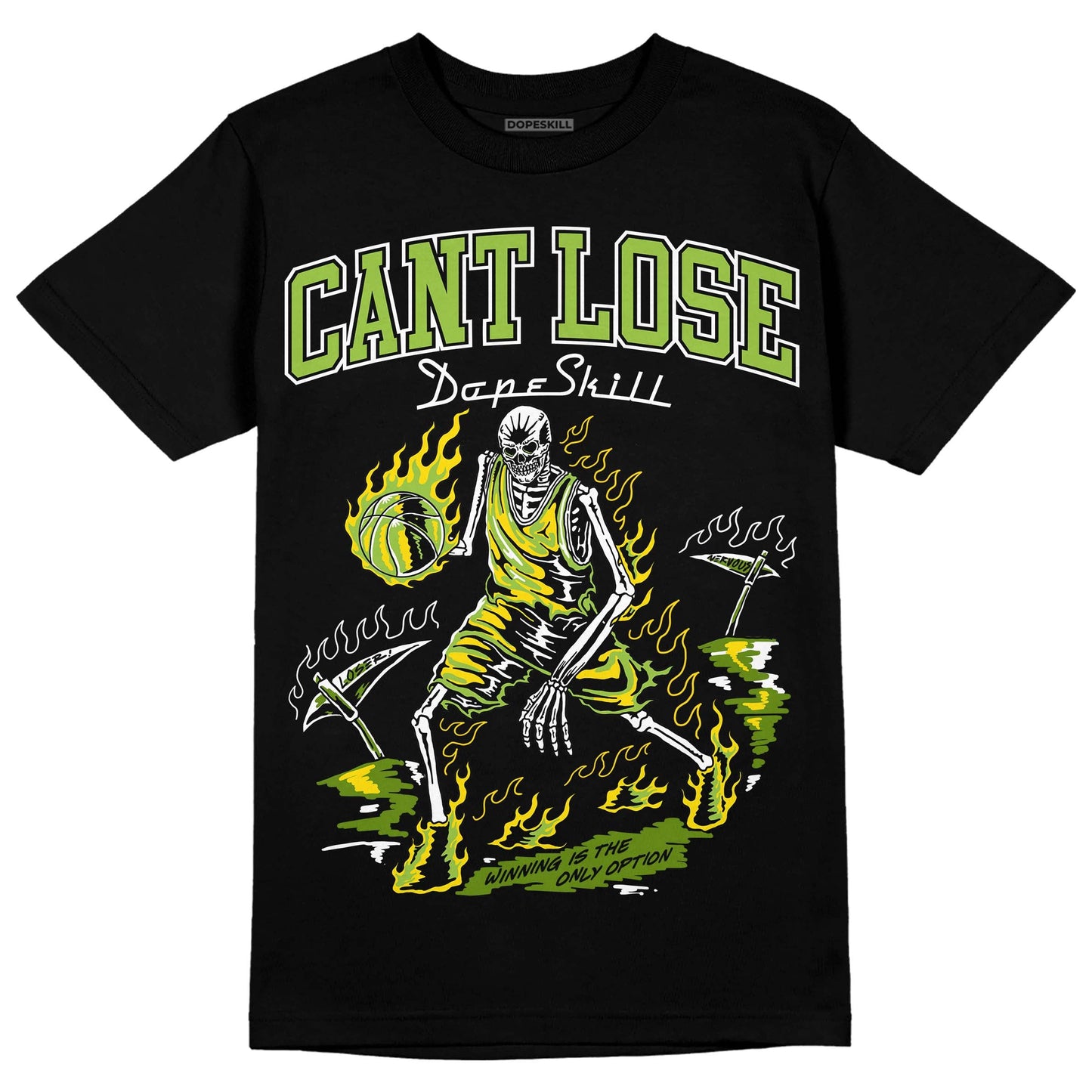 Dunk Low 'Chlorophyll' DopeSkill T-Shirt Cant Lose Graphic