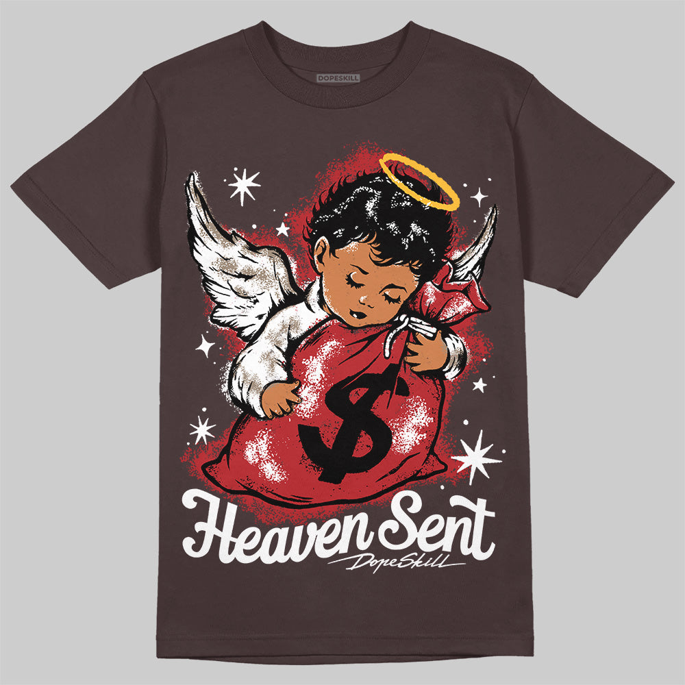 Baroque Brown 12s DopeSkill T-Shirt Heaven Sent Graphic