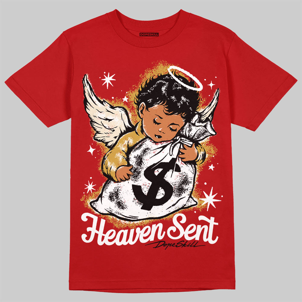 Black Toe Reimagined 1s DopeSkill T-Shirt Heaven Sent Graphic