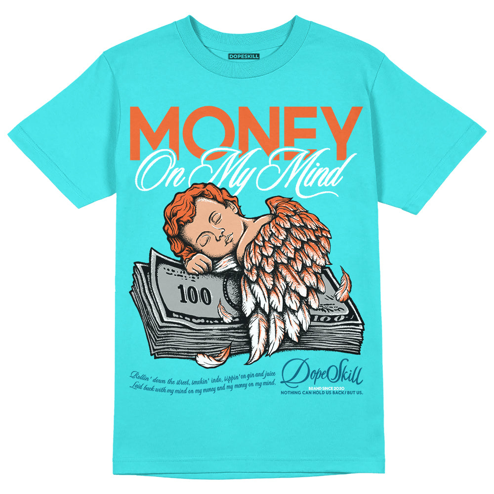 Dunk Dolphins DopeSkill Tahiti Blue T-shirt MOMM Graphic