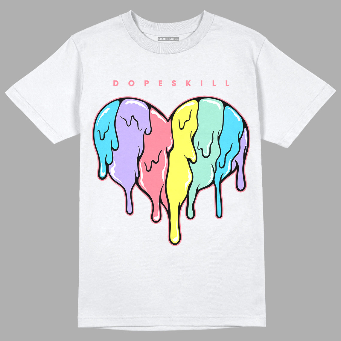 Candy Easter Dunk Low DopeSkill T-Shirt Slime Drip Heart Graphic