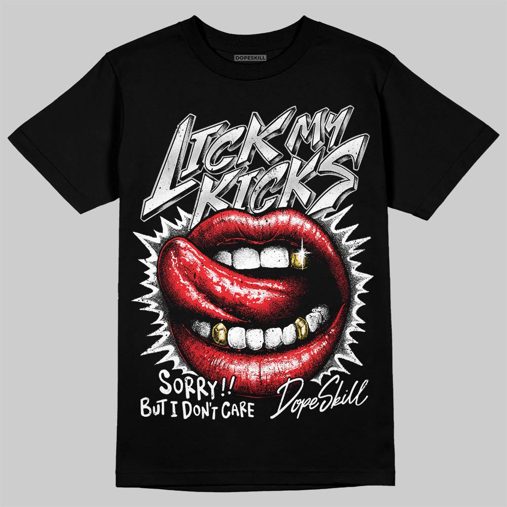 Foamposite One ‚ÄúTriple White‚Äù DopeSkill T-Shirt Lick My Kicks Graphic