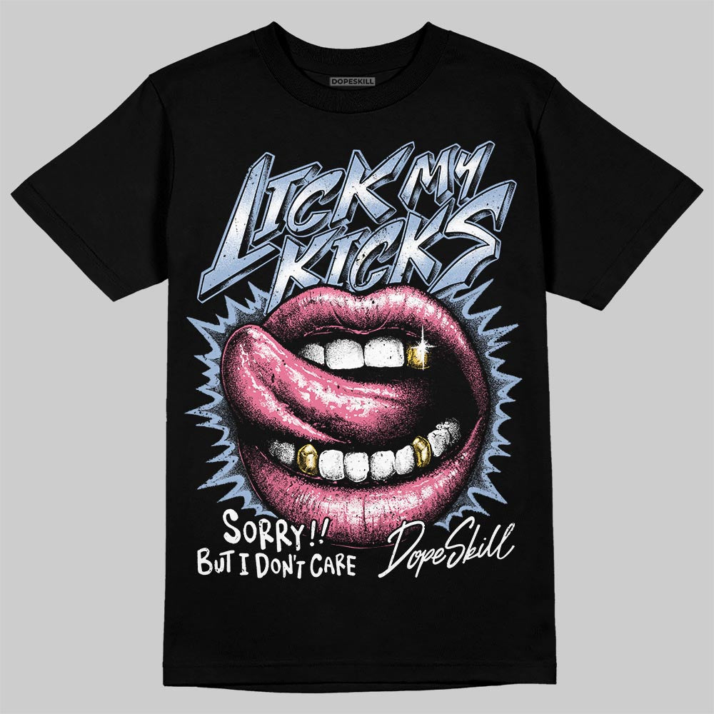 Denim Pink Glow 3s DopeSkill T-Shirt Lick My Kicks Graphic