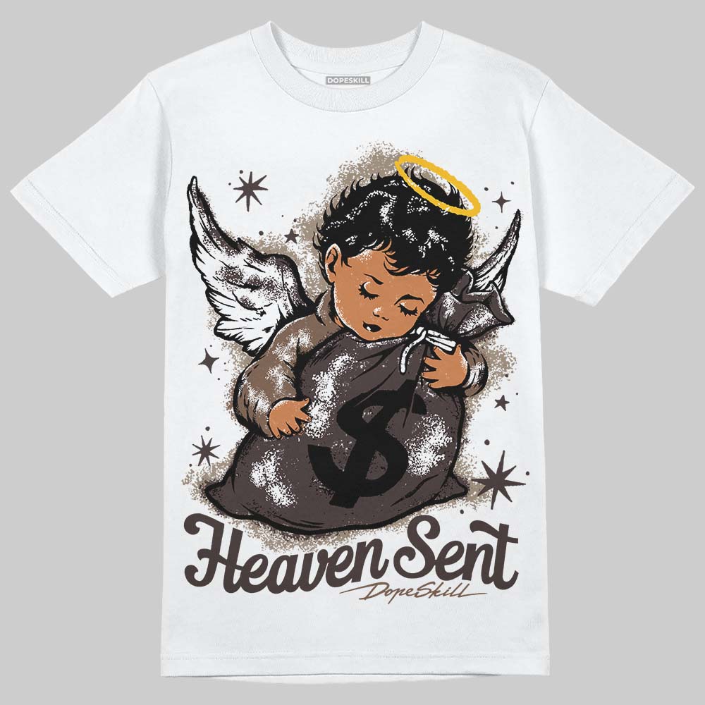 Baroque Brown 12s DopeSkill T-Shirt Heaven Sent Graphic
