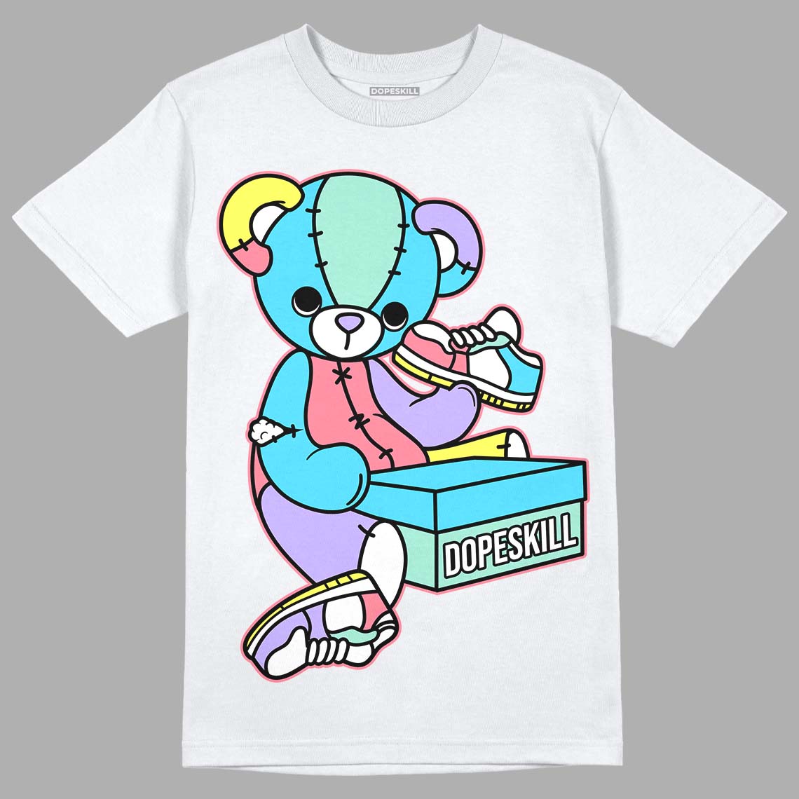 Candy Easter Dunk Low DopeSkill T-Shirt Sneakerhead BEAR Graphic