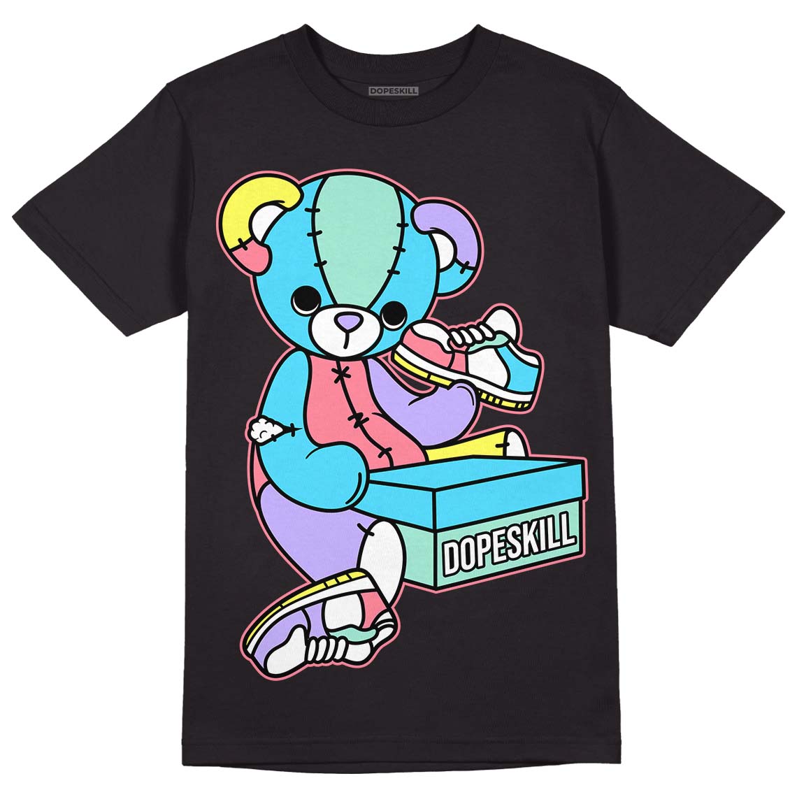 Candy Easter Dunk Low DopeSkill T-Shirt Sneakerhead BEAR Graphic
