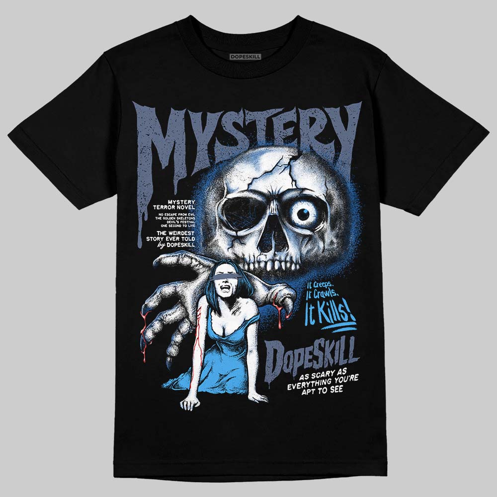 Diffused Blue 11s DopeSkill T-Shirt Mystery Ghostly Grasp Graphic