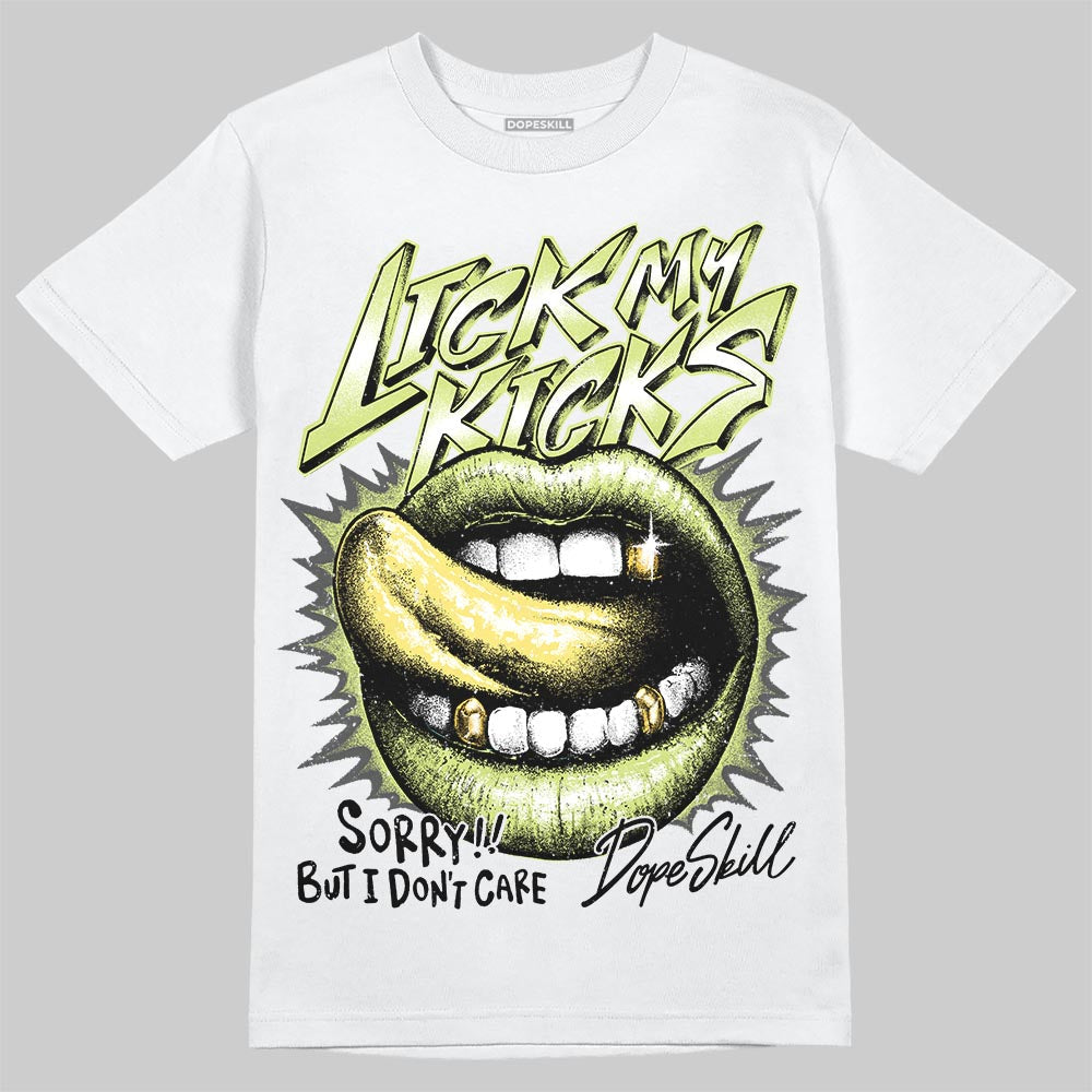Light Lemon Twist 4s DopeSkill T-Shirt Lick My Kicks Graphic