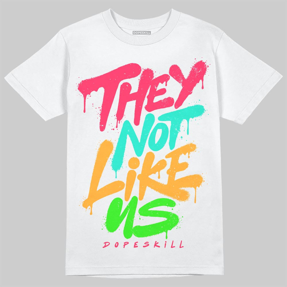 Red Collection DopeSkill T-Shirt They Not Like Us Graphic