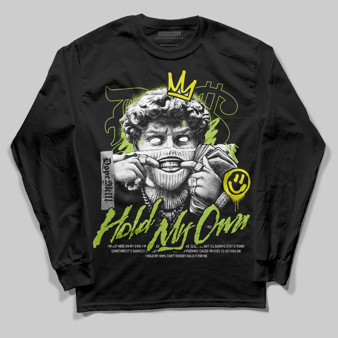 Bright Cactus 13s DopeSkill Long Sleeve T-Shirt In My Way Graphic