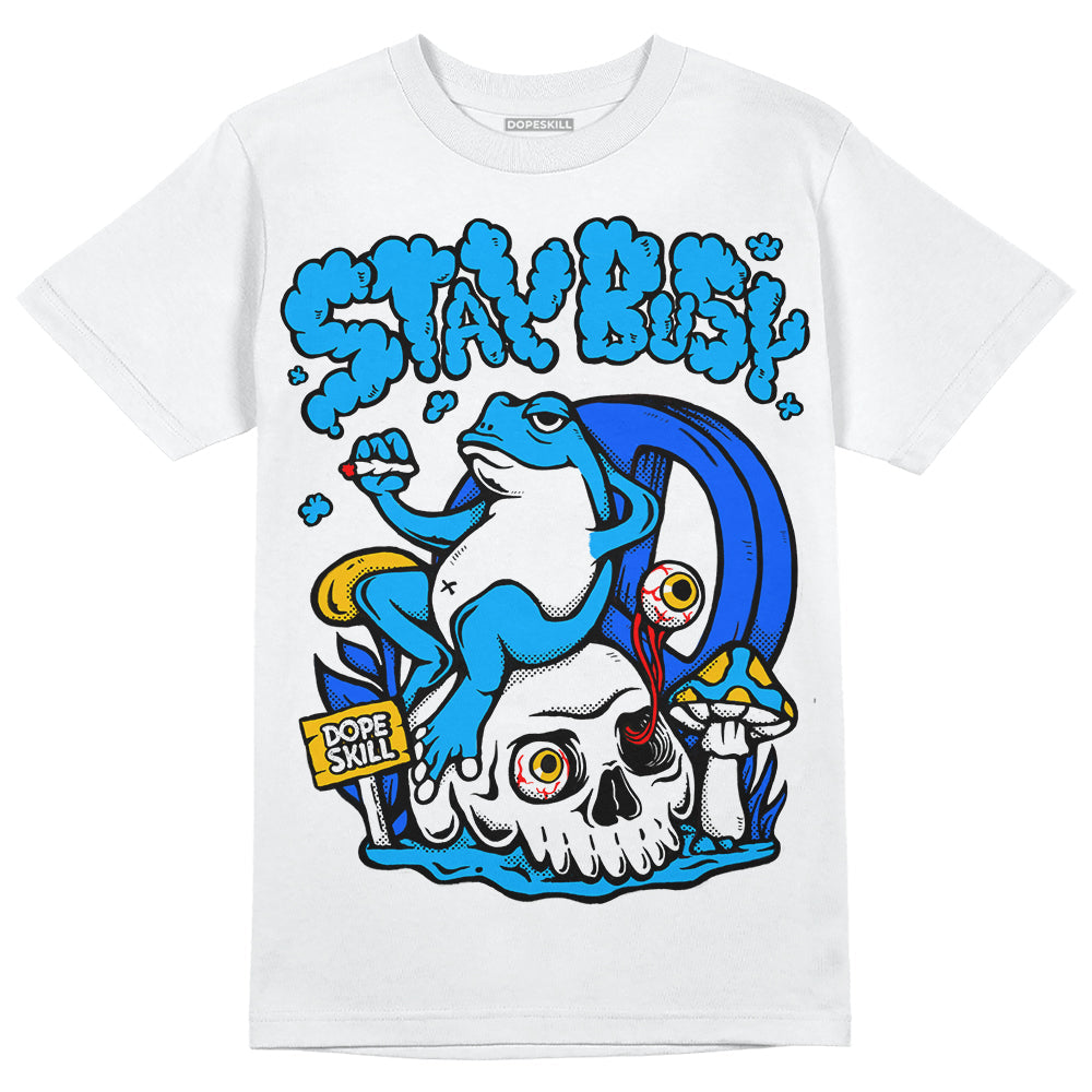 Royal Blue Collection DopeSkill T-Shirt Stay Busy Graphic