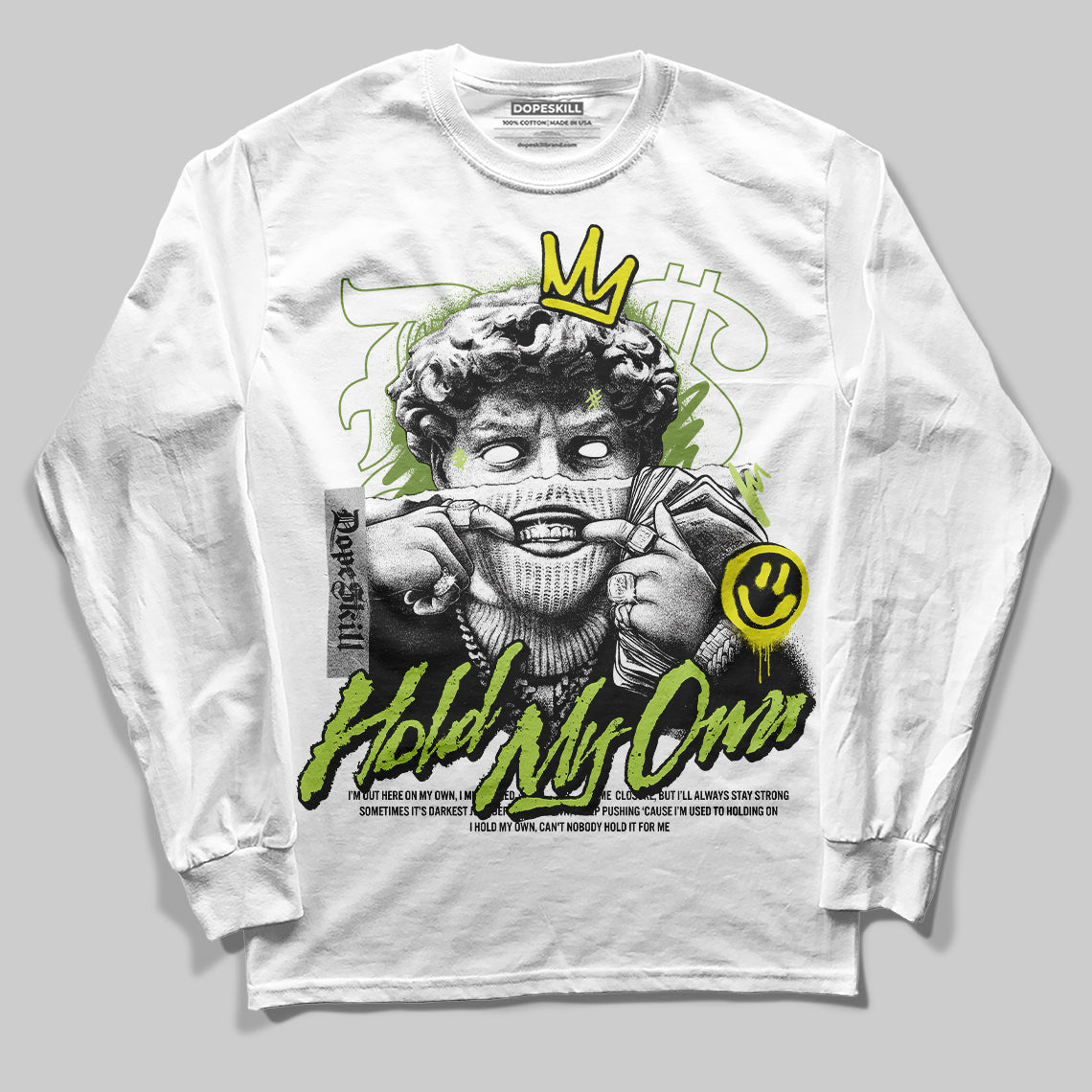Bright Cactus 13s DopeSkill Long Sleeve T-Shirt In My Way Graphic