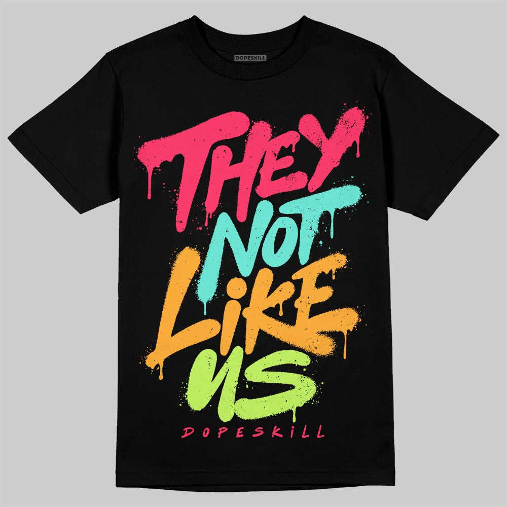 Red Collection DopeSkill T-Shirt They Not Like Us Graphic