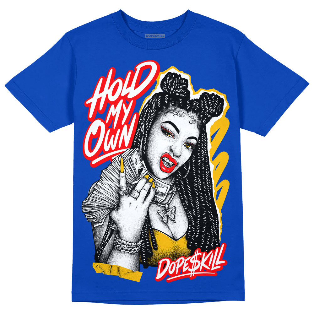 Royal Blue Collection DopeSkill Royal Blue T-shirt New H.M.O Graphic