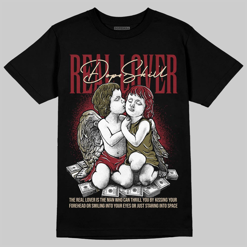 Dunk Dark Team Red/Burgundy Crush DopeSkill T-Shirt Real Lover Graphic