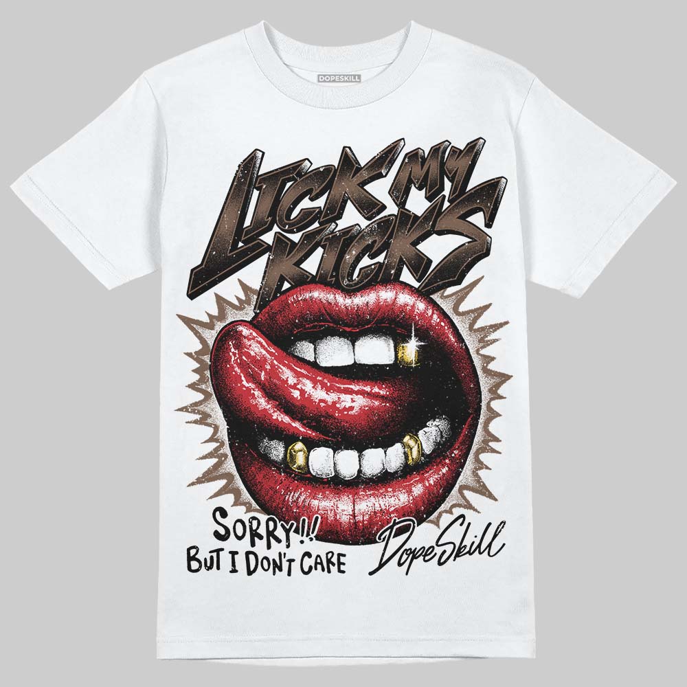 Olive 9s DopeSkill T-Shirt Lick My Kicks Graphic