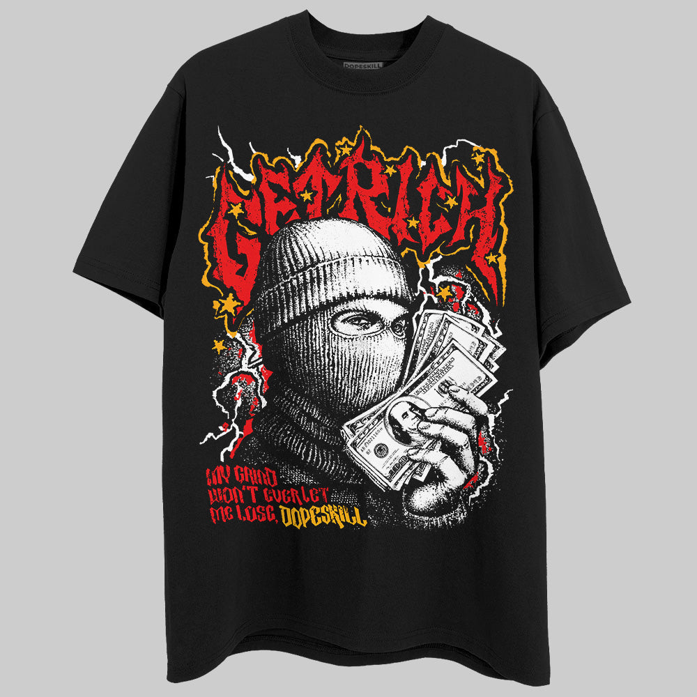 Red Collection DopeSkill T-Shirt Wealthy Graphic