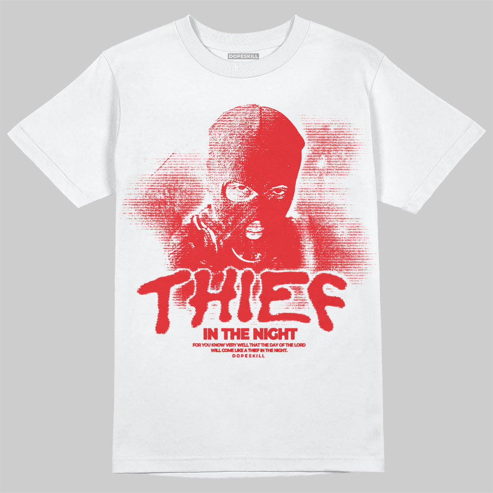 Red Collection DopeSkill T-Shirt Thief In The Night Graphic