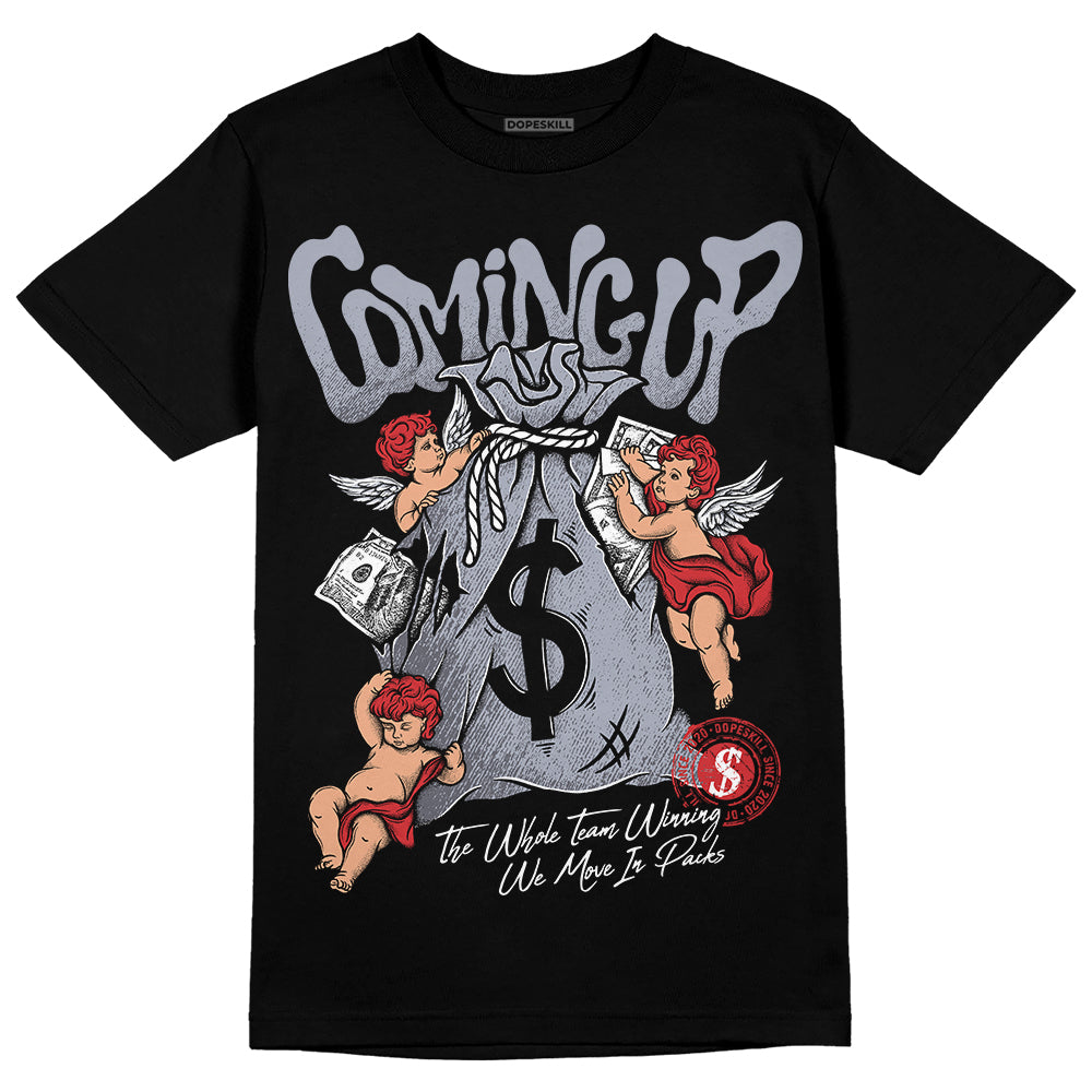 Bred Reimagined 4s DopeSkill T-Shirt Money Bag Coming Up Graphic