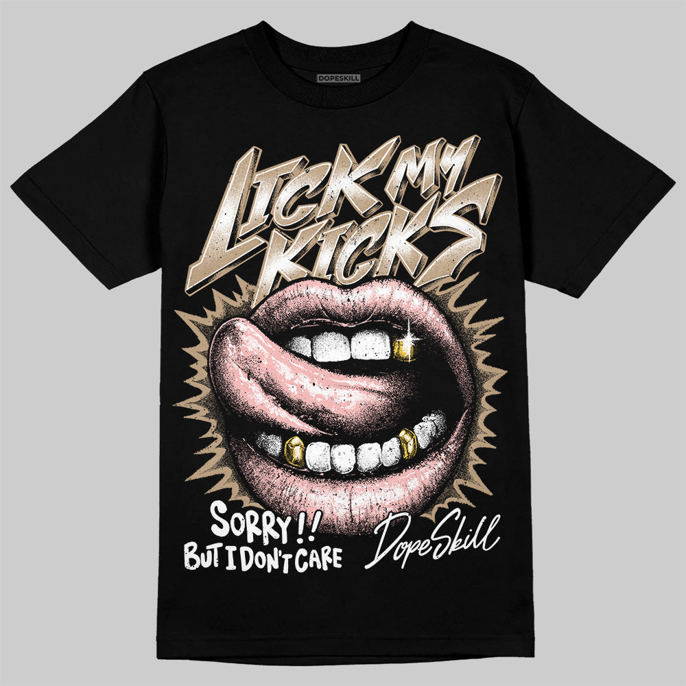 AIR FORCE 1 LINEN DopeSkill T-Shirt Lick My Kicks Graphic