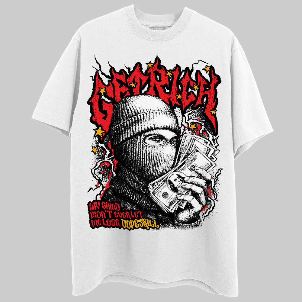 Red Collection DopeSkill T-Shirt Wealthy Graphic