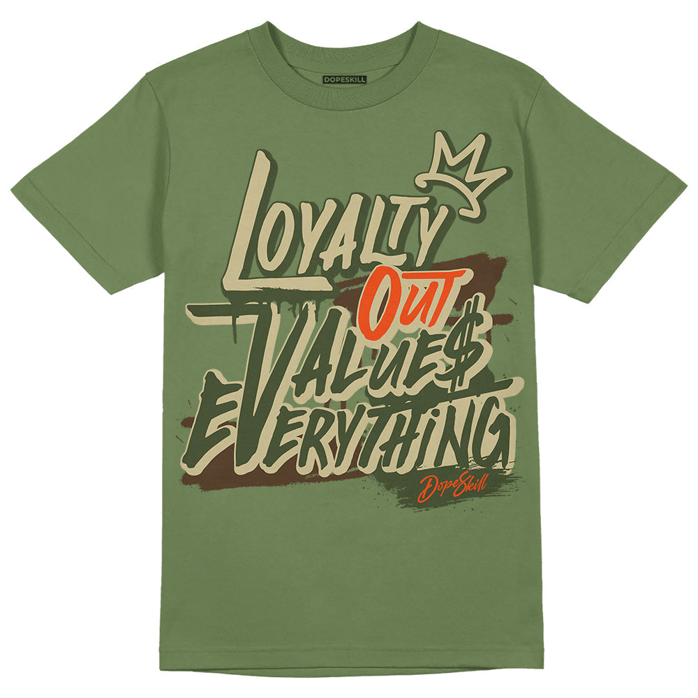 Olive Collection DopeSkill Olive T-shirt LOVE Graphic