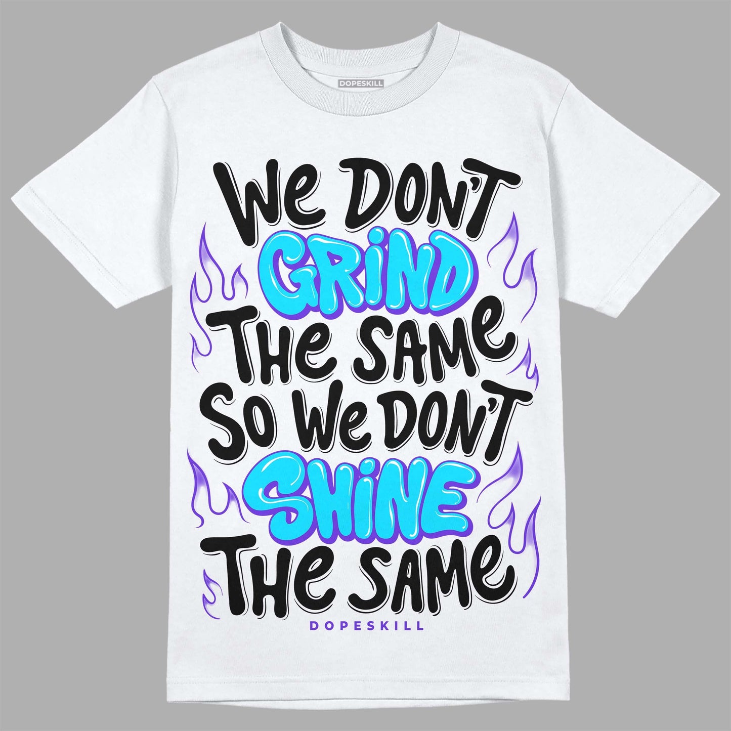 Aqua 6s DopeSkill T-Shirt Grind Shine Graphic