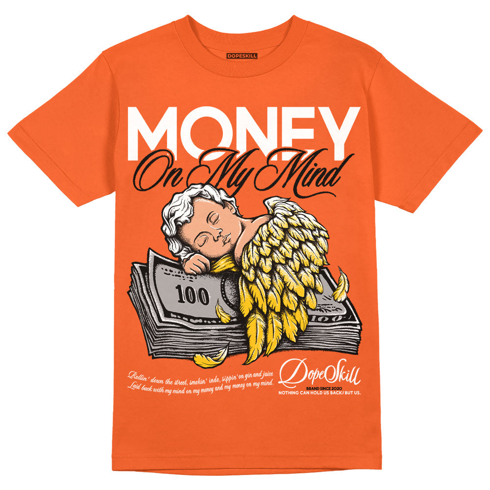 Georgia Peach 3s DopeSkill Orange T-shirt MOMM Graphic