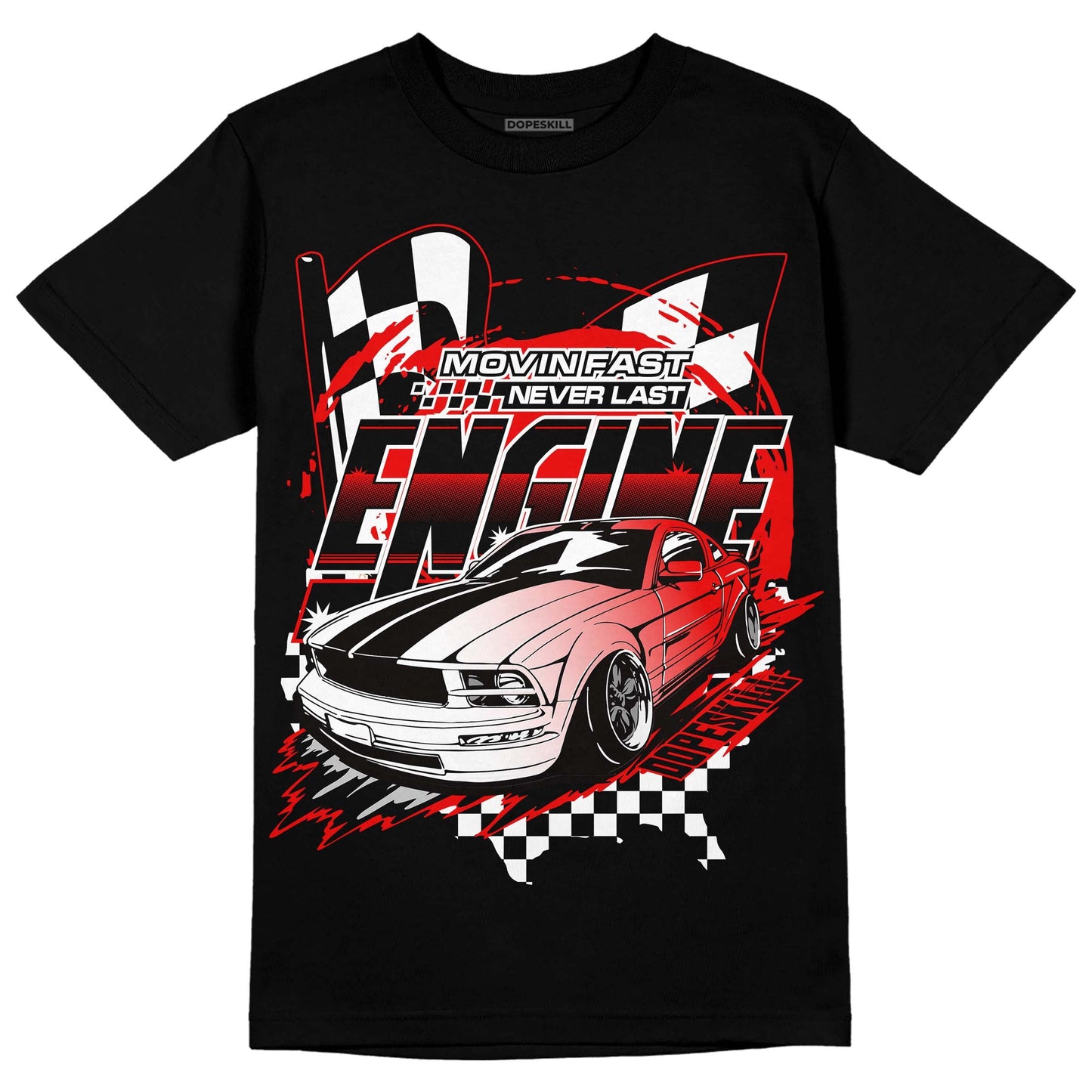 Cherry 12s DopeSkill T-Shirt ENGINE Tshirt Graphic