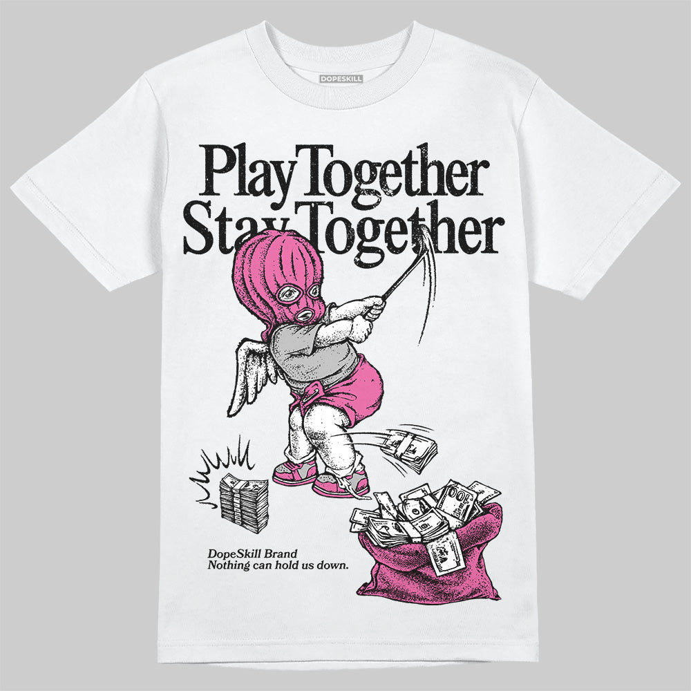 Kayano 14 Cream Sweet Pink DopeSkill T-Shirt Play together, Stay together Graphic