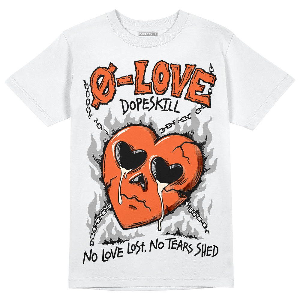 Georgia Peach 3s DopeSkill T-Shirt Crying Heart Graphic