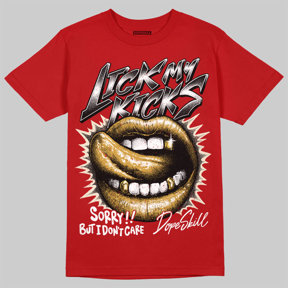 Black Toe Reimagined 1s DopeSkill T-Shirt Lick My Kicks Graphic