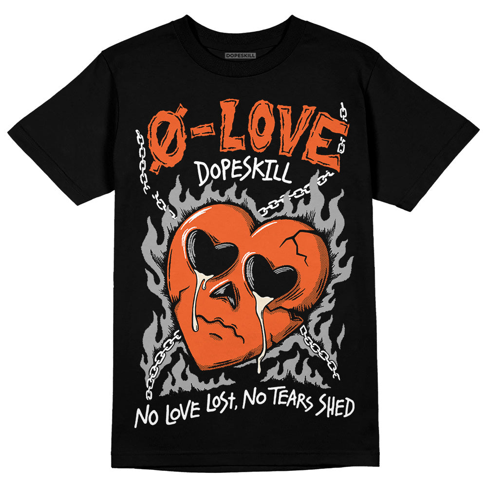 Georgia Peach 3s DopeSkill T-Shirt Crying Heart Graphic