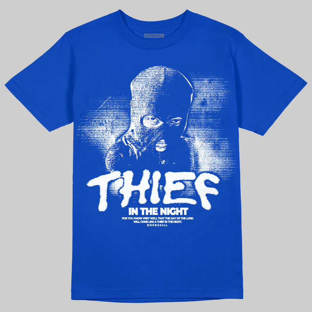 Royal Blue Collection DopeSkill T-Shirt Thief In The Night Graphic