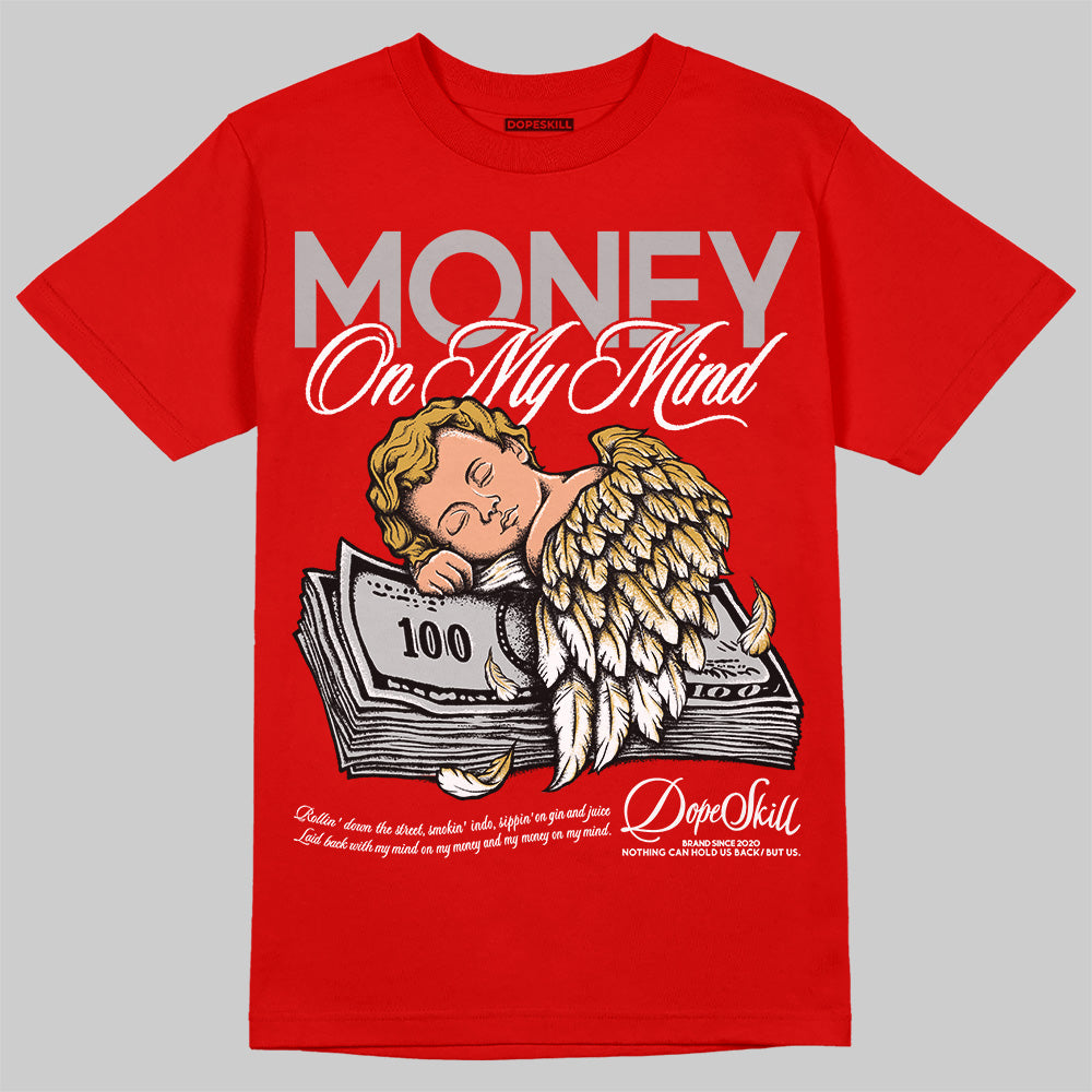Bred Velvet 11s DopeSkill Red T-shirt MOMM Graphic