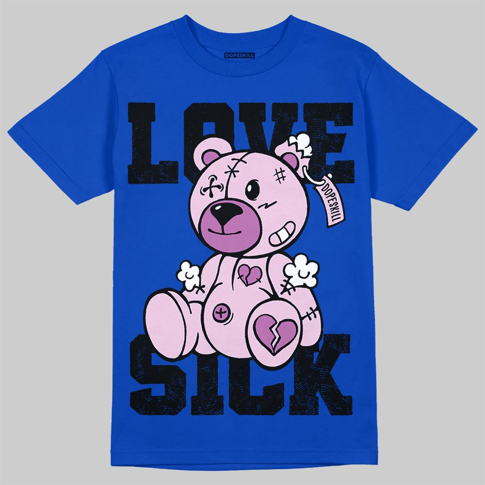 Royal Blue Collection DopeSkill T-Shirt Love Sick Graphic