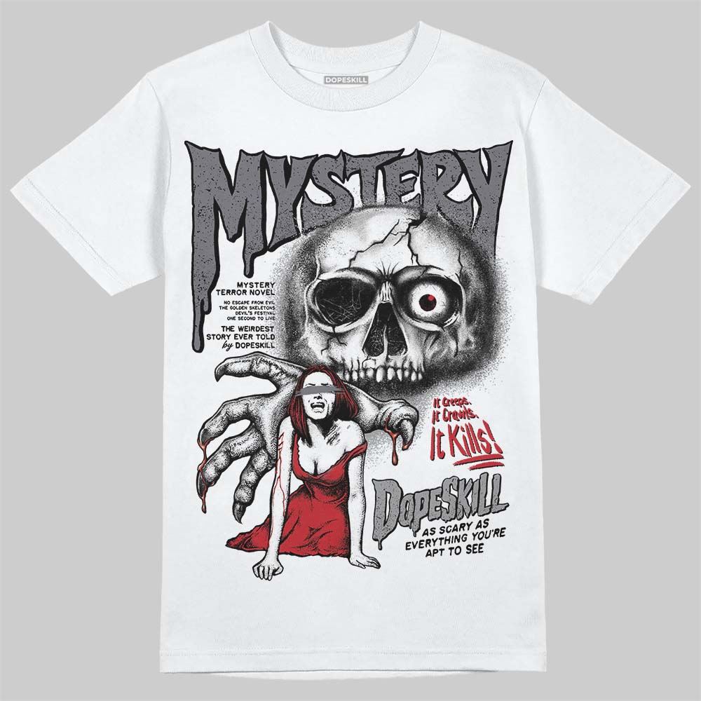 Cement Grey 3s DopeSkill T-Shirt Mystery Ghostly Grasp Graphic