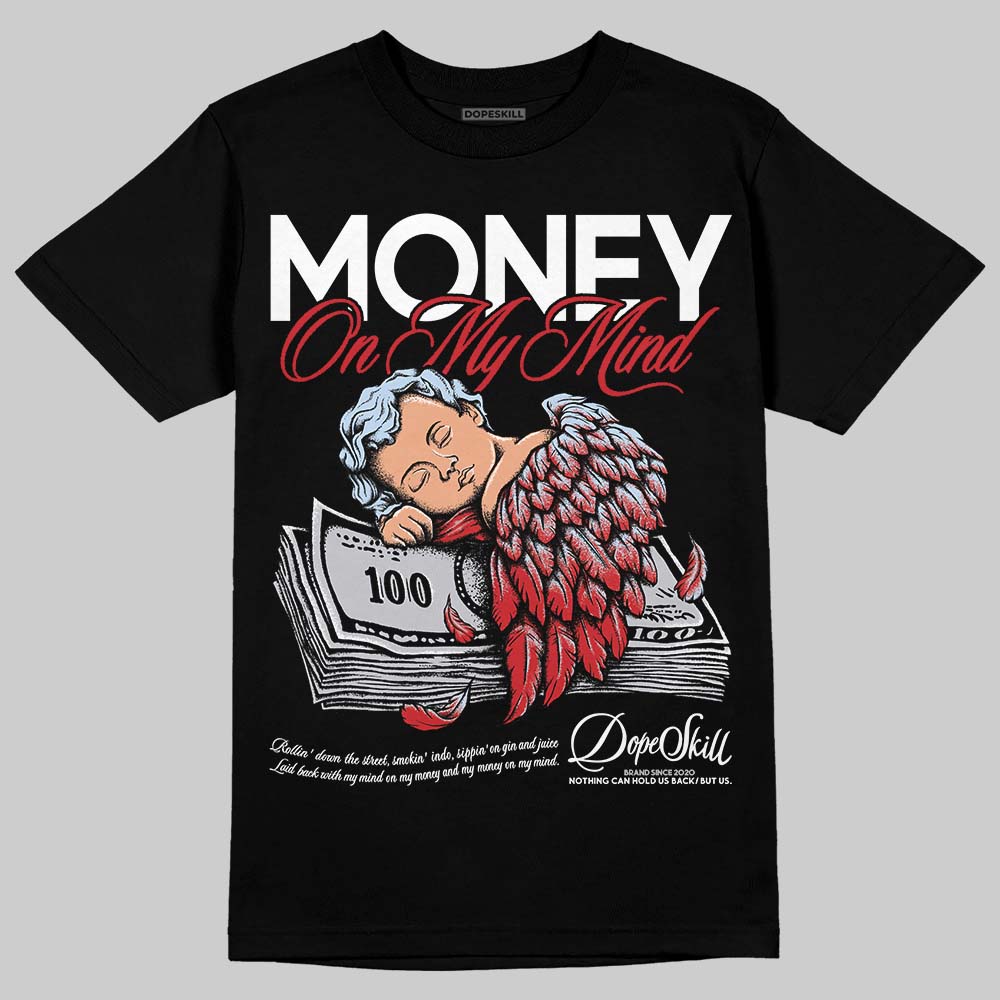 Black Metallic Reimagined 5s DopeSkill T-Shirt MOMM Graphic