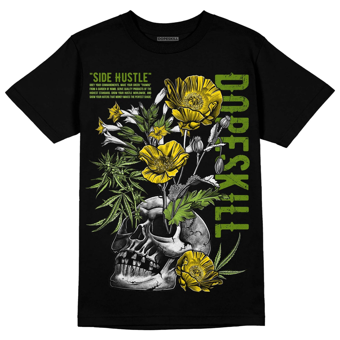Dunk Low 'Chlorophyll' DopeSkill T-Shirt Side Hustle Graphic