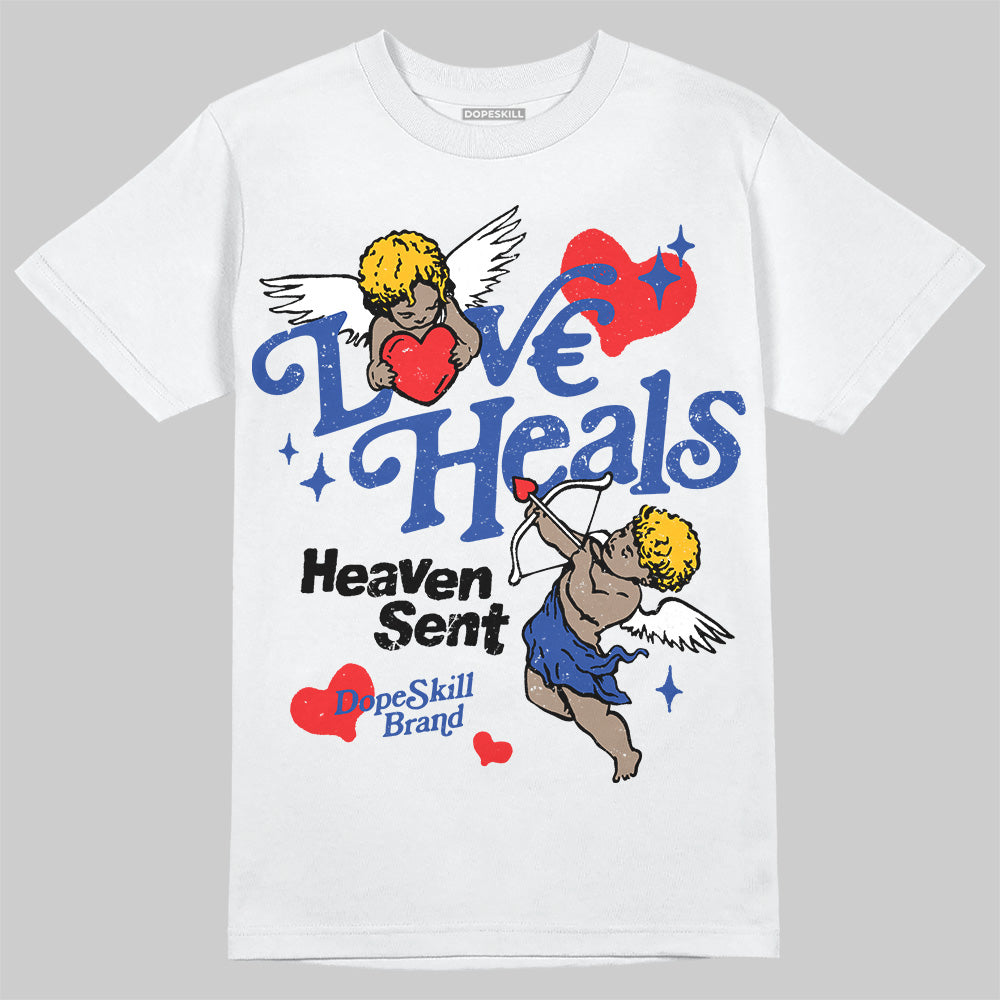 Royal Blue Collection DopeSkill T-Shirt New Love Heals Graphic
