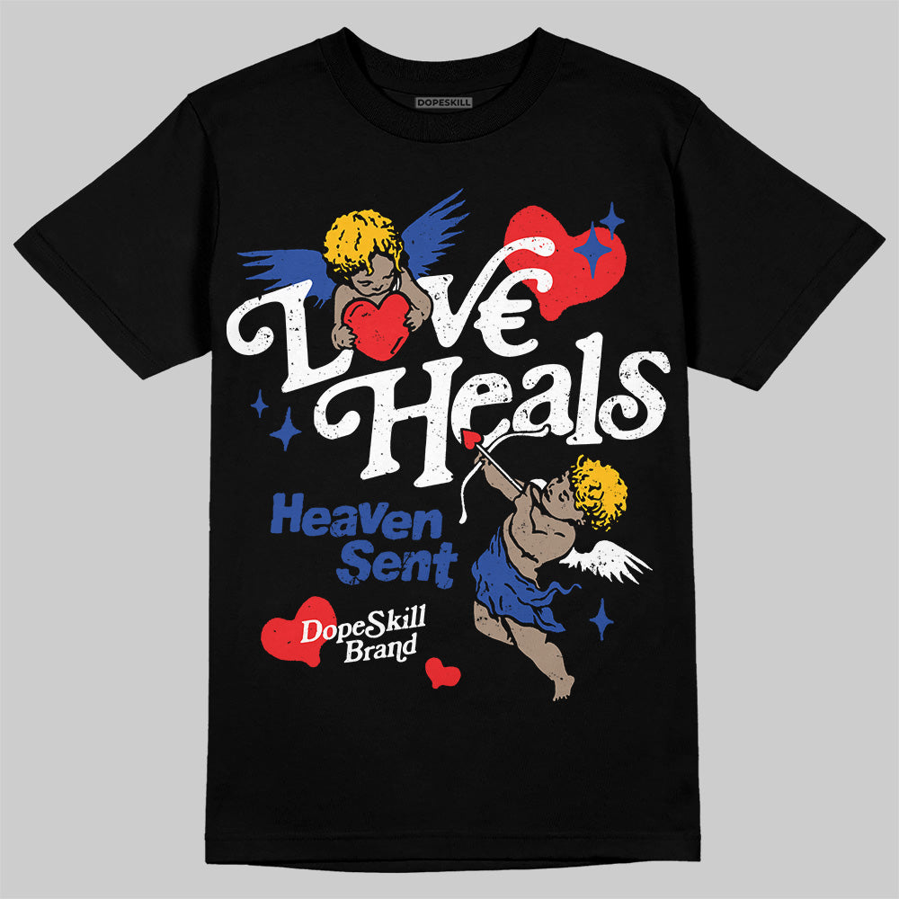 Royal Blue Collection DopeSkill T-Shirt New Love Heals Graphic