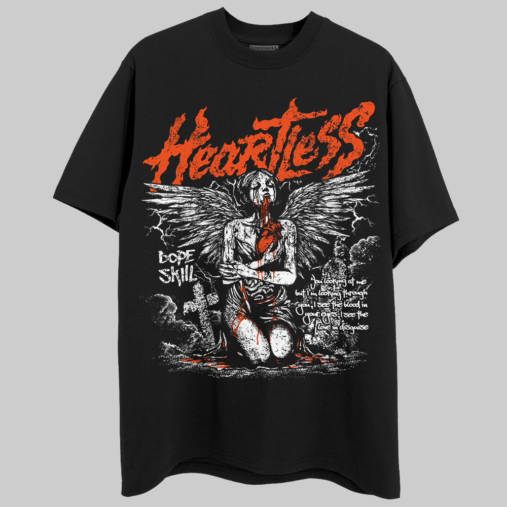 Orange Milk DopeSkill T-Shirt Heartless Graphic