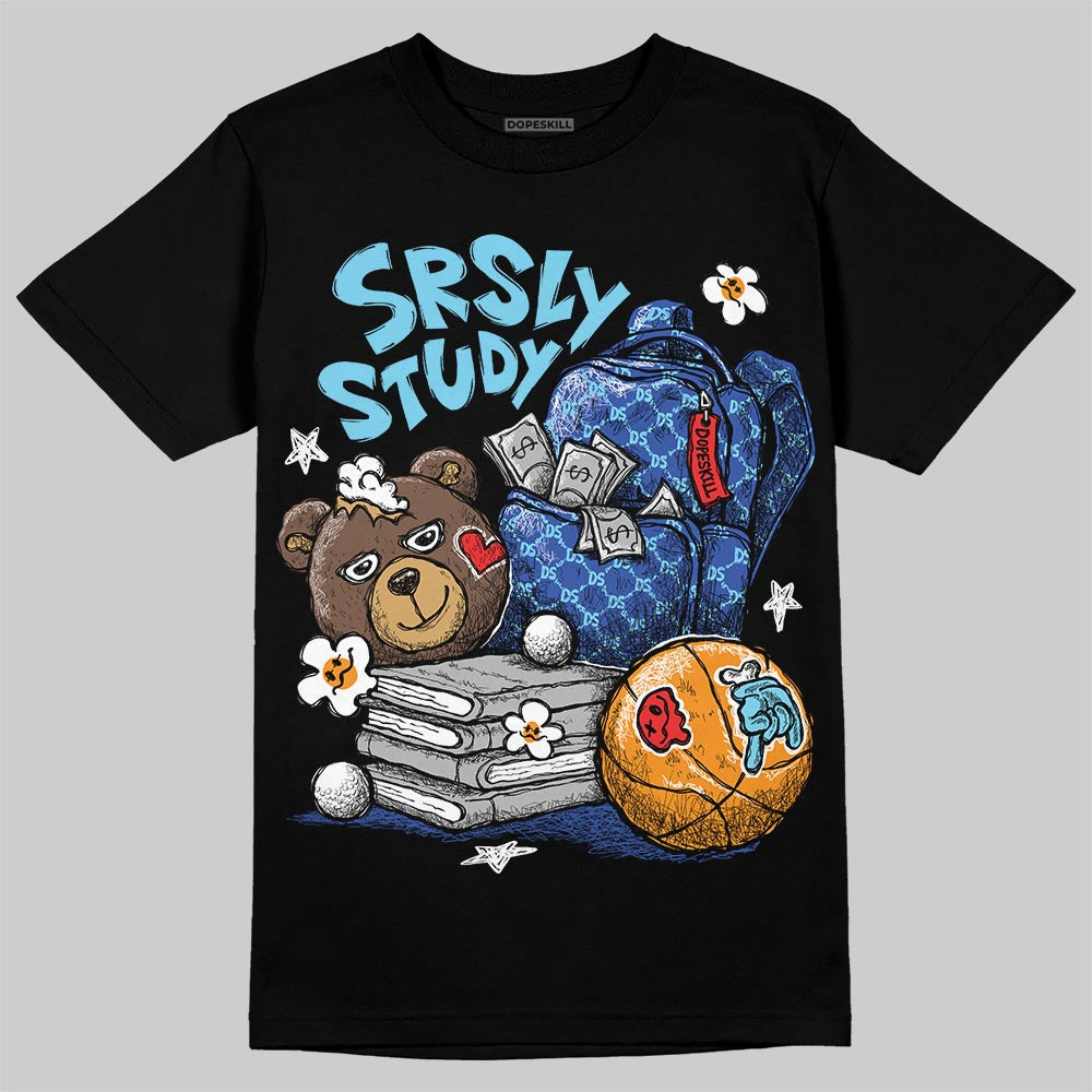 Royal Blue Collection DopeSkill T-Shirt SRSLY Study Graphic