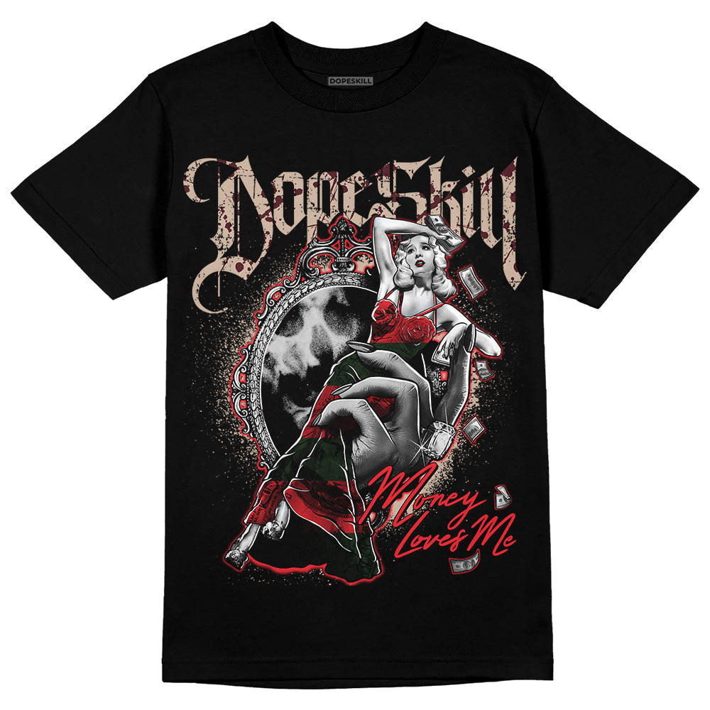 Dunk Freddy Krueger DopeSkill T-Shirt Money Loves Me Graphic