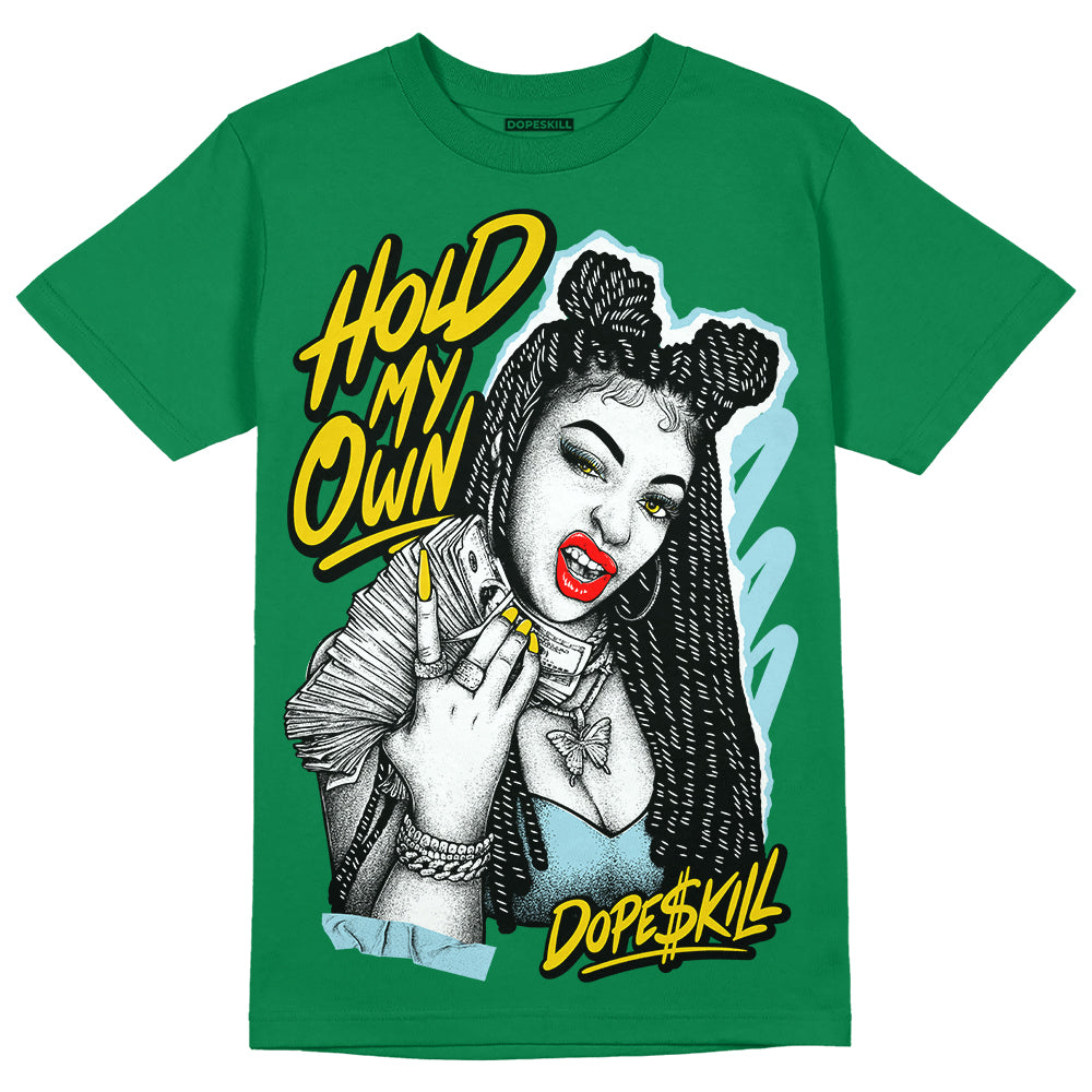 Lucky Green 5s DopeSkill Green T-shirt New H.M.O Graphic