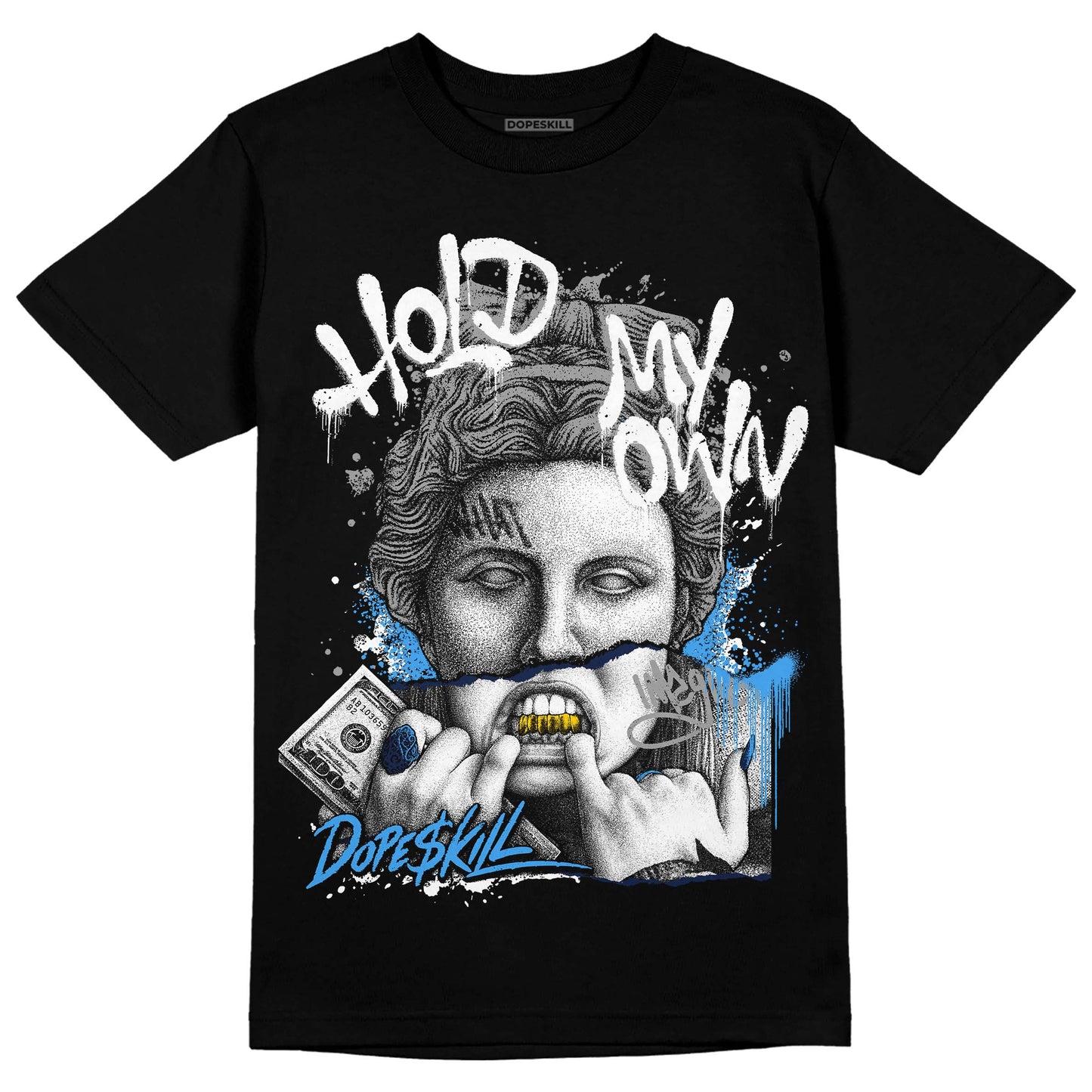 Midnight Navy 3s DopeSkill T-Shirt Hold My Own Graphic