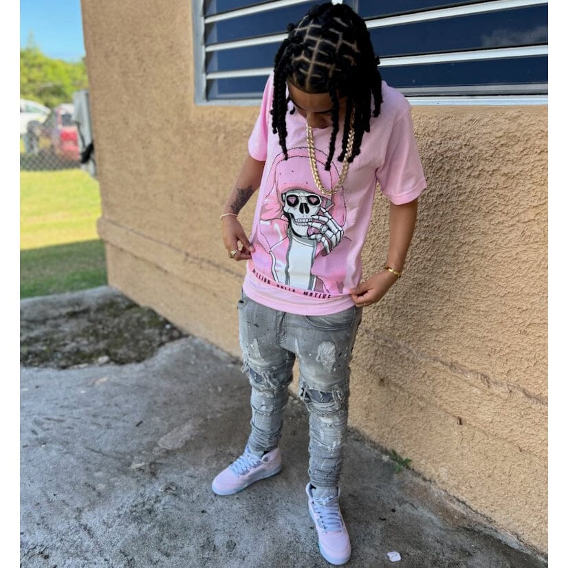 Pink Fur - Pink T-Shirt