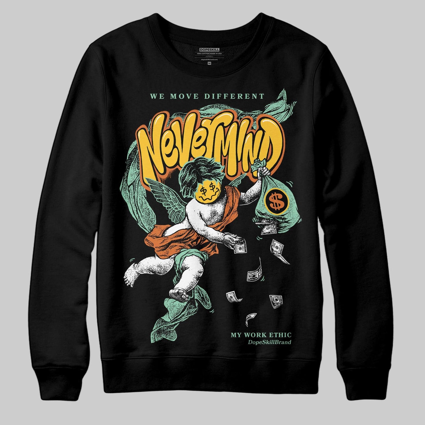 SB Dunk “Rodeo” DopeSkill Sweatshirt Nevermind Graphic