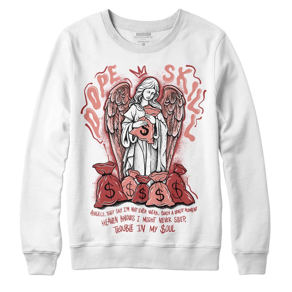 Dune Red 13s DopeSkill Sweatshirt Angels Graphic